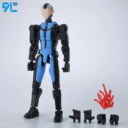 9L3D Superman & Batman Action Figures – Multi-Jointed Poseable LUCKY13 Titan13 Collectible Hero Toys