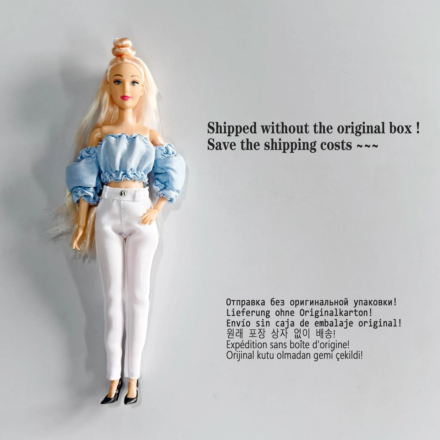 Original DEFA Lucy Fashion Doll – 1/6 Scale Beautiful Girl Doll with Clothes, New Gift