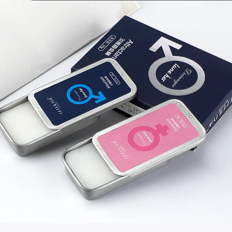 Unisex Pheromone Solid Perfume Balm – 10g Long-Lasting Fragrance & Deodorant, Portable Body Cologne for Men & Women