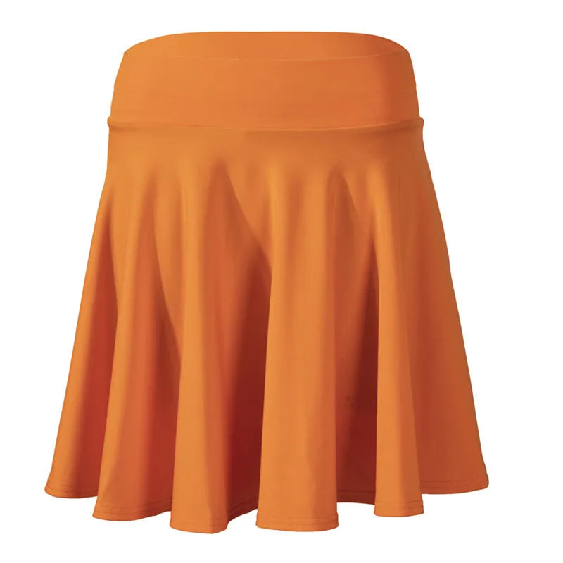 Women’s Flared Mini Skirt with Built-In Shorts – Pleated Skater Style Casual Fashion Skirt, Plus Size 2025 Design