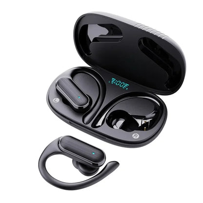 A520 Bluetooth Headset - V5.3 Wireless Sports Earbuds with Microphone, Anti-Sweat Stereo Earphones