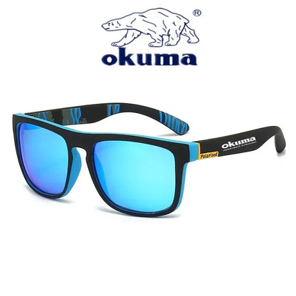 Okuma Polarized Sunglasses UV400 — Men & Women Outdoor Sunglasses for Hunting, Fishing, Driving & Biking, Optional Box