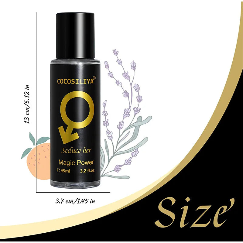 90ML Pheromone Perfume for Men — Seductive Long-Lasting Body Spray to Attract Women, Charming Flirting Fragrance