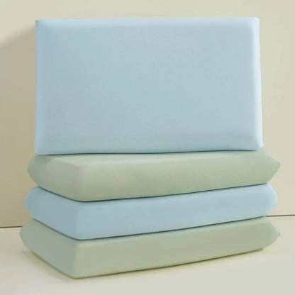 Universal Ice Silk Stretch Pillowcase - Cooling Elastic Cover for Memory Foam Pillows