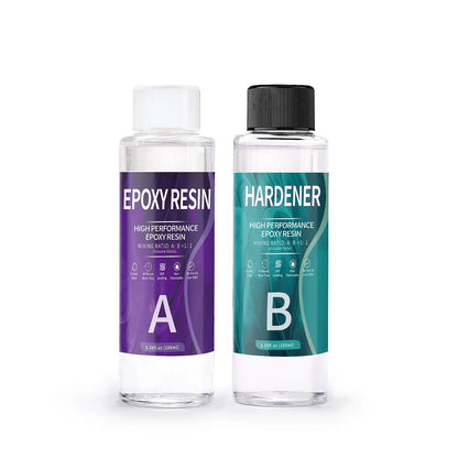 1:1 AB Resin Epoxy Glue – High Adhesive Crystal Hardener for DIY Resin Jewelry Making, 100-1000g