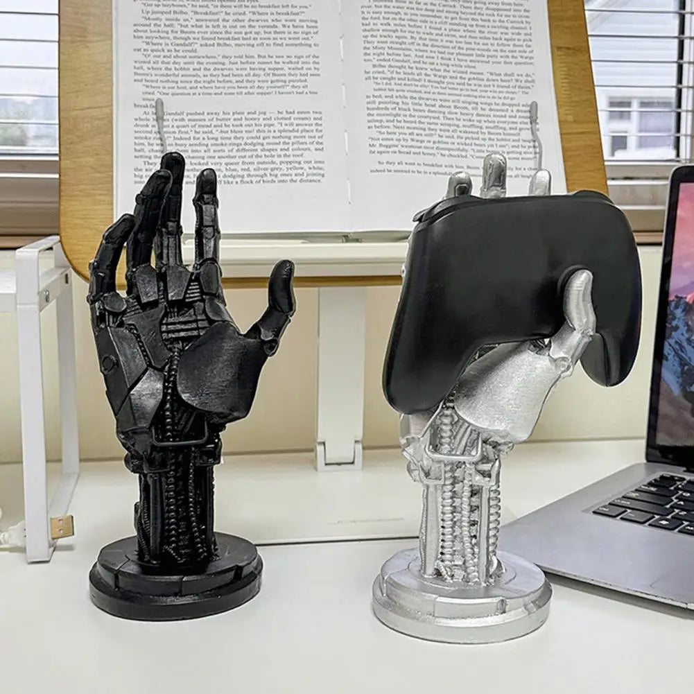 Creative Mechanical Game Controller Stand – Desktop Handle Display for Home Decoration & Gift