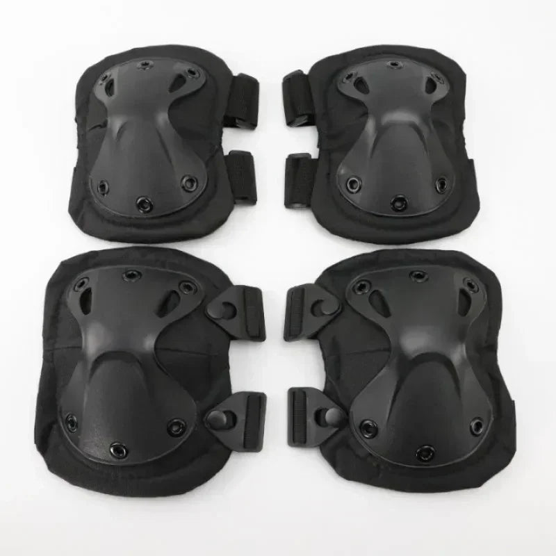 Outdoor Tactical Knee & Elbow Pads - Protective Gear for Cycling, Hiking & Mountaineering
