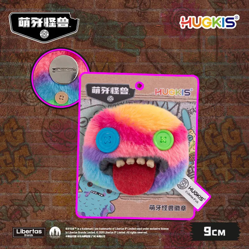 Hugkis Fuggler Plush Monster Toy - Funny Ugly Rabbit Stuffed Doll Pendant Gift