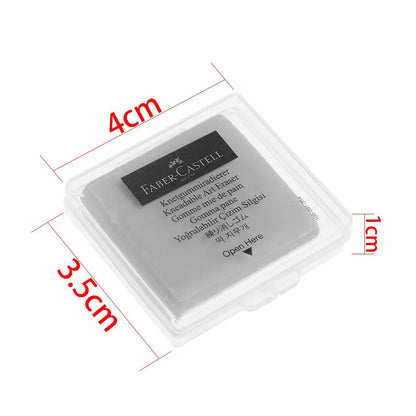 Soft Kneaded Plasticine Art Eraser – Plasticity Rubber Wipe Eraser for Painting, Sketching & Drawing Correction
