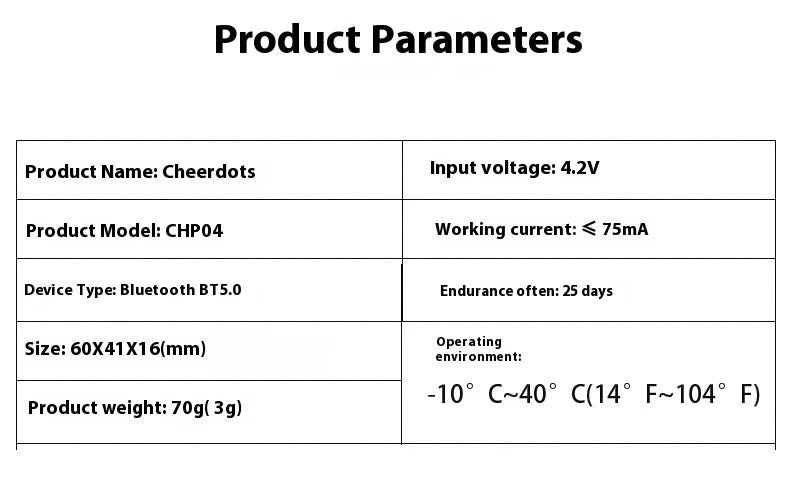 Cheerdots 2 Detachable Air Mouse – Wireless Touchpad, Laser AI Recording, ChatGPT Mobile Presenter & Remote Control