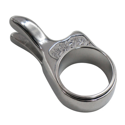 Stainless Steel Slingshot Finger Ring - Bearing Design Dart Release Shooting Accessory