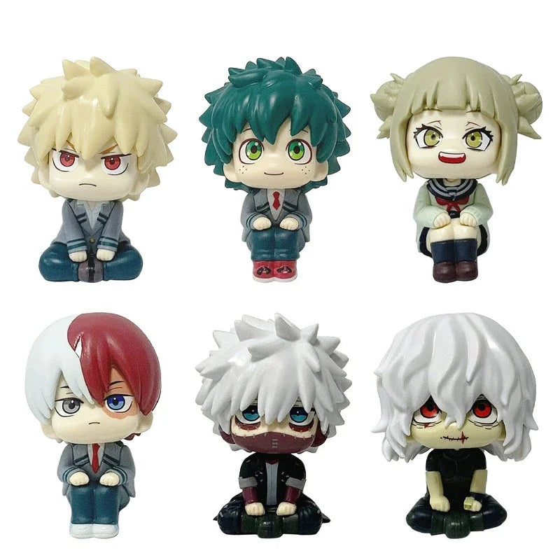 My Hero Academia Izuku Midoriya & Katsuki Bakugo Action Figure Set – Multi-Form Anime Model Collectible Toy Doll Decoration