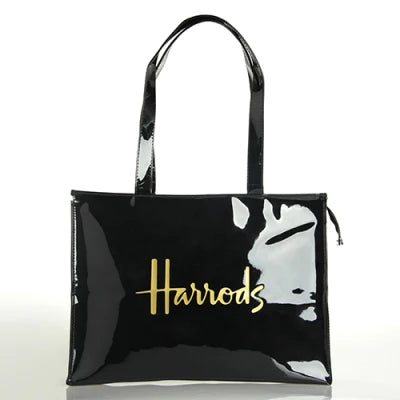 Simple Stylish PVC Reusable Shopping Bag – Luxury Eco-Friendly Waterproof Tote for Summer Beach