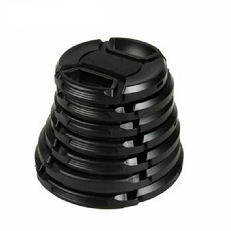 Camera Lens Cap Holder Cover — Fits Canon, Nikon, Sony, Olympus, Fuji, Lumix (37-95mm)