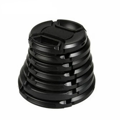 Camera Lens Cap Holder Cover — Fits Canon, Nikon, Sony, Olympus, Fuji, Lumix (37-95mm)