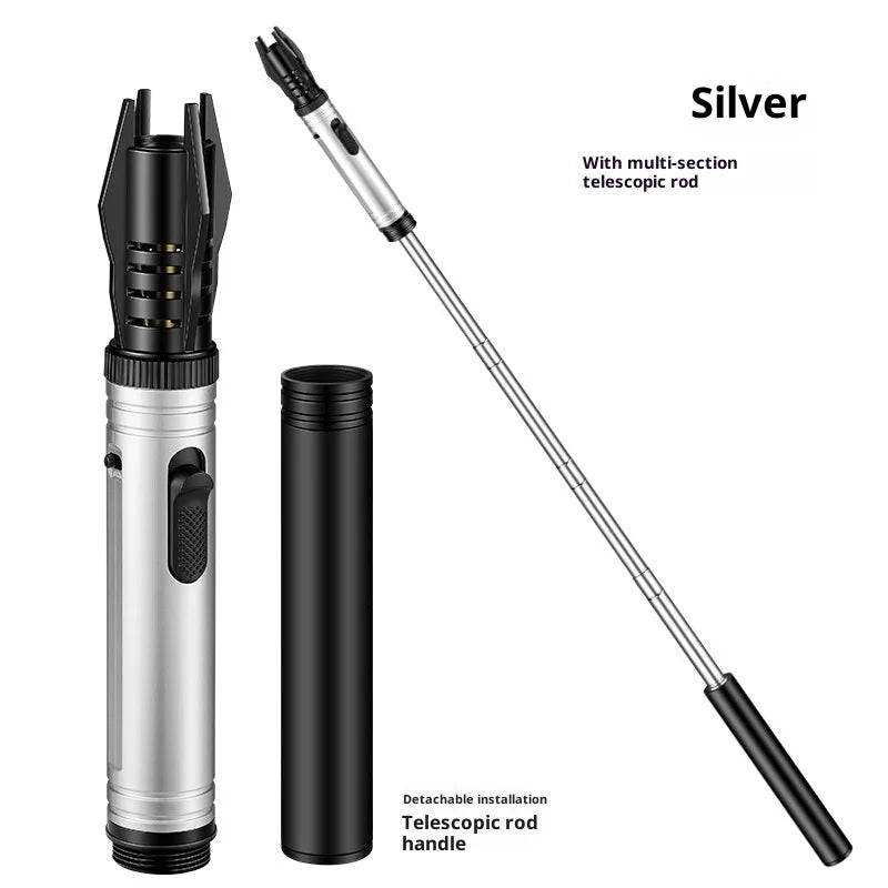 BBQ Turbo Gas Lighter – Windproof Metal Torch for Barbecue, Kitchen, Cigar & Smoking