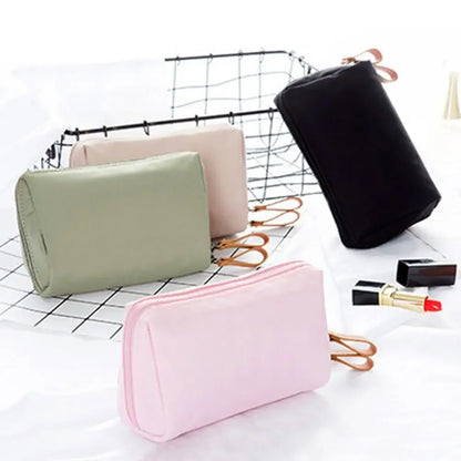 Portable Women’s Mini Makeup & Cosmetic Bag – Small Lipstick Pouch & Toiletry Organizer