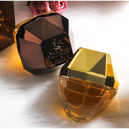 Hot Million Gold Perfume for Men & Women, Seductive Leather Notes, 100ml Valentine's Day Gift