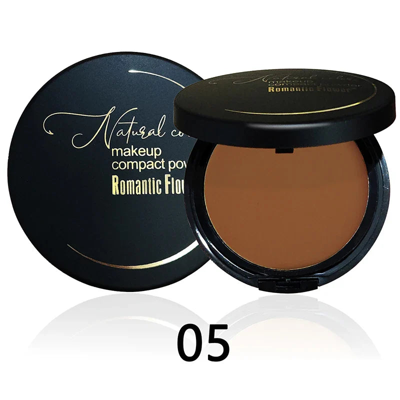 Sweat-Resistant Contouring Powder Palette – Matte Buildable Coverage for All Skin Tones with Highlight & Shadow