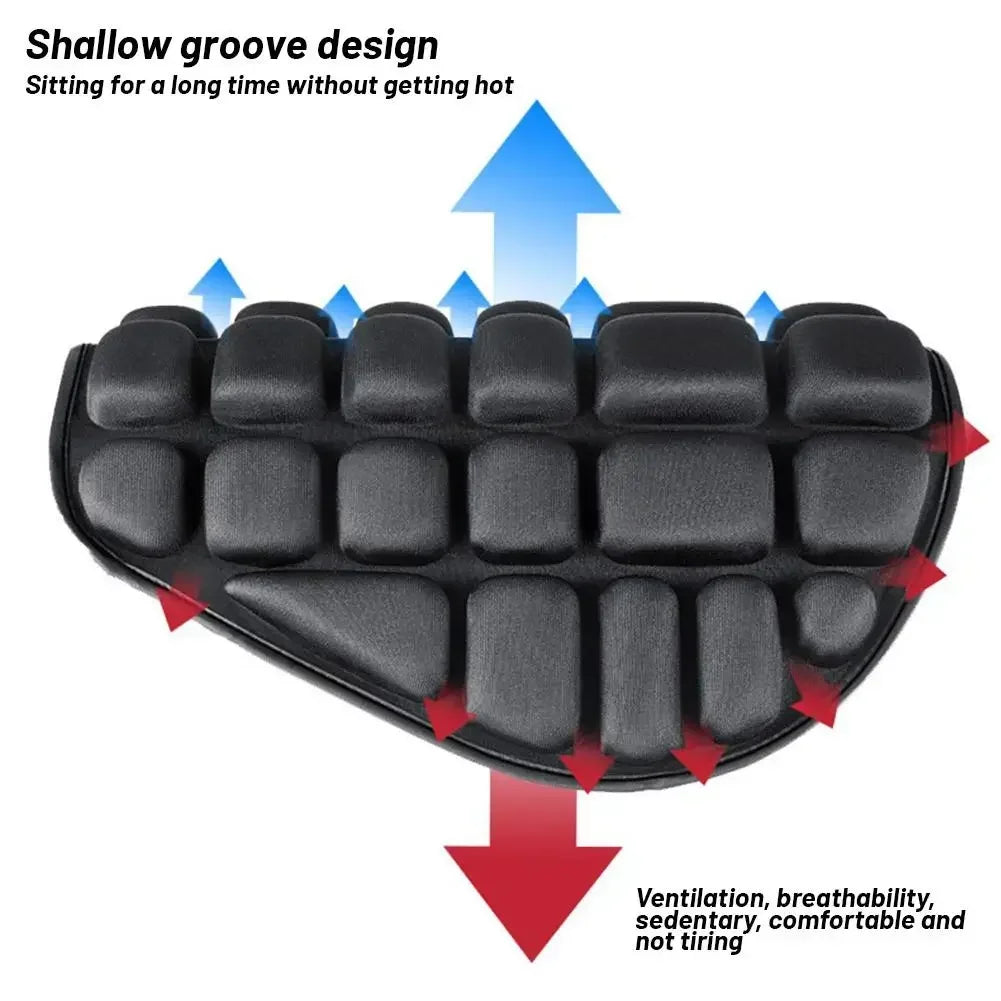 Universal EVA Foam Motorcycle Seat Cushion – Soft Comfortable Seat Cover for Motorbike & Electric Bike