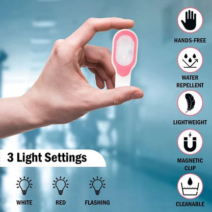 LED Clip Flashlight - Magnetic Night Safety Light for Riding, Running, and Outdoor Sports - Essential Emergency Lighting Tool