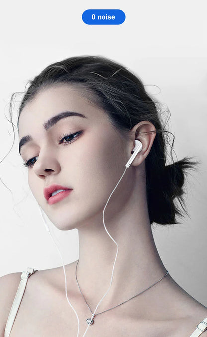Original Type-C Wired Headphones – 3.5mm Earbuds for Xiaomi, Redmi, Poco, Huawei, Samsung