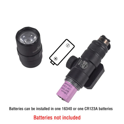 Tactical Surefire M300 M300B M300C Flashlight – Powerful Rifle & Gun Light with Dual Function Switch for Airsoft