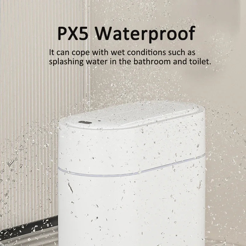 9L Smart Sensor Trash Can - Automatic Bagging Touchless Waste Bin with Lid for Kitchen & Home