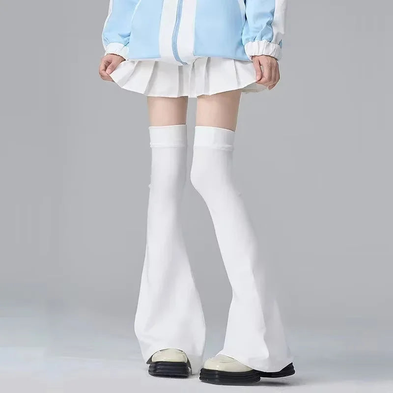 CHUANGERM Y2K Japanese Over-the-Knee Leg Stockings - Elastic Slimming Cuffs & Fashion Accessories