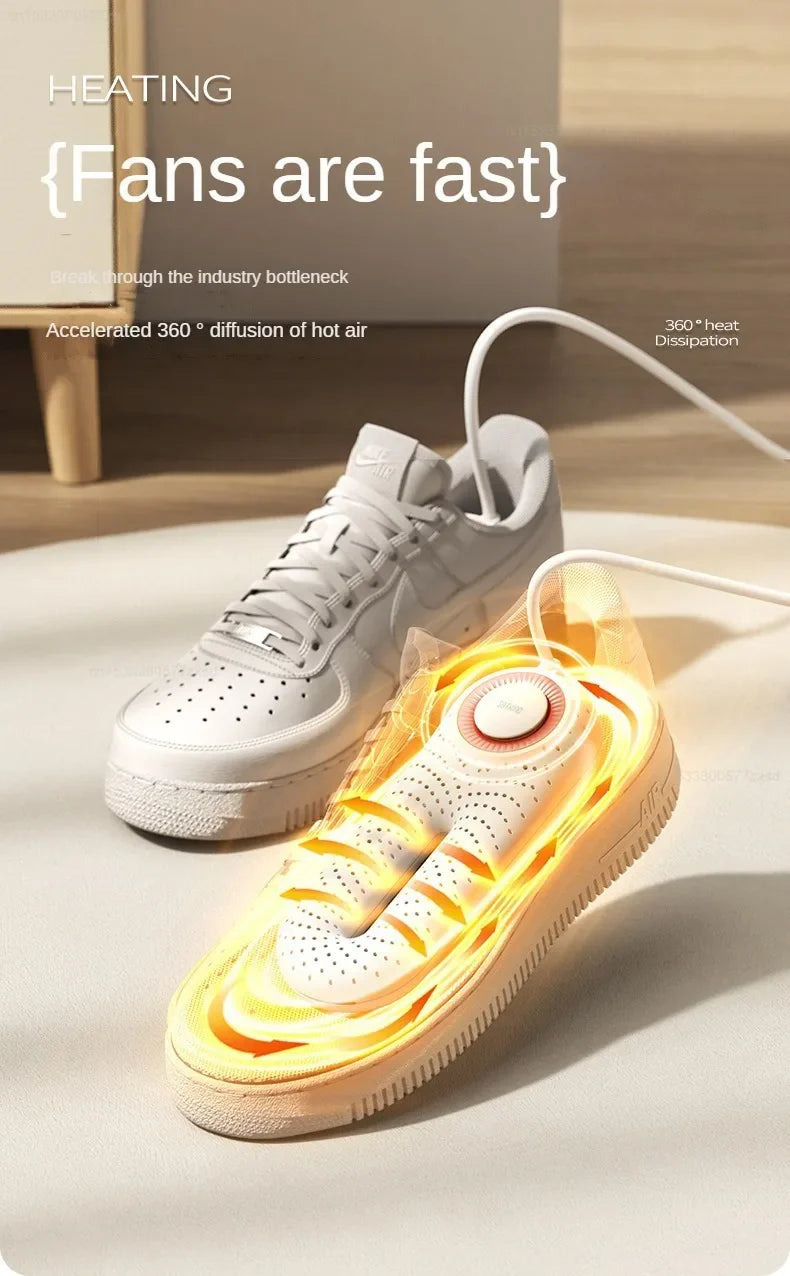 Xiaomi Sothing Zero Pro Shoe Dryer – Quick Drying, Sterilizing & Deodorizing with Timer | Ideal for Students & Adults