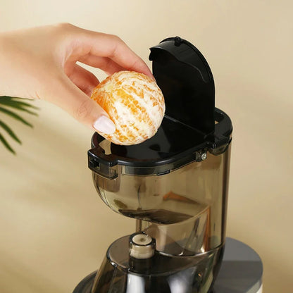 Houselin 7" Masticating Juicer — Cold Press Electric Juicer for Whole Fruits & Vegetables, High Yield