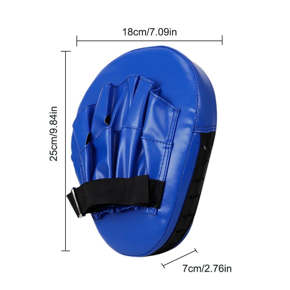 Kickboxing Gloves Pad - PU Leather Punch Target Bag for MMA, Karate, Muay Thai, Sanda & Free Fight Training for Adults & Kids