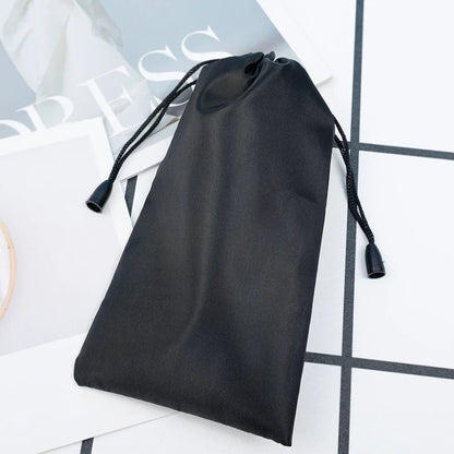 1/100pcs Portable Soft Cloth Sunglasses Bag – Waterproof Microfiber Dust Pouch Eyewear Storage Case