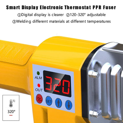 800/1000W Pipe Welding Machine – 220V PB/PP/PE/PPR Plastic Pipe Welding Tool for Home Plumbing