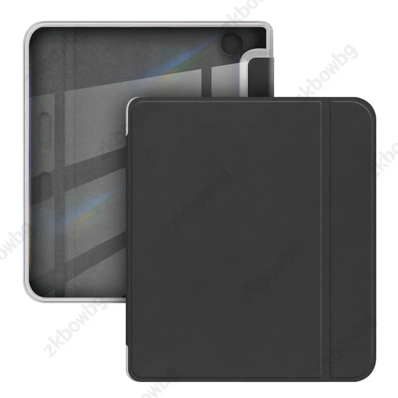 Slim PU Leather Case for KOBO Libra — Shockproof Smart Cover for Libra Colour 2024, Libra 2 2021 7" N428 N418 eBook with Clear Back
