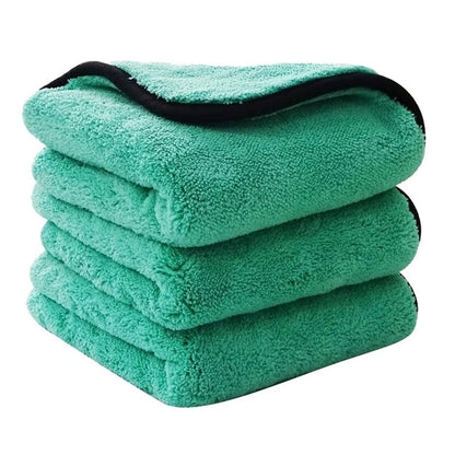 Portable 1200GSM Super Soft Microfiber Car Drying Towel – Ultra Absorbent Premium Wash Cloth