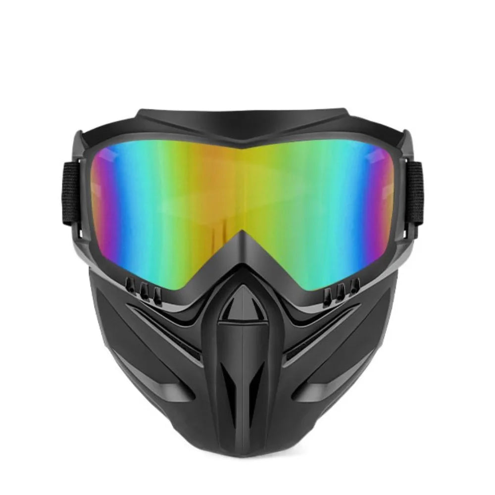 Auto Darkening Welding Glasses with Detachable Impact Resistant Shield – Dust Resistant Cutting & Welding Safety Mask with Adjustable Band