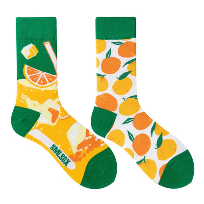 Unisex AB Tide Animal Cotton Socks – Colorful Cat, Dog, Koala, Cow Crew Socks for Men & Women, Four Seasons Gift