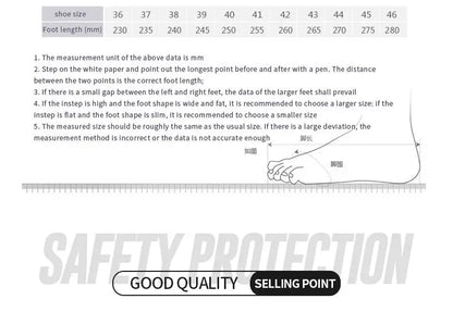 Men’s Summer Work Shoes — Lightweight Breathable Safety Sneakers with Steel Toe Cap
