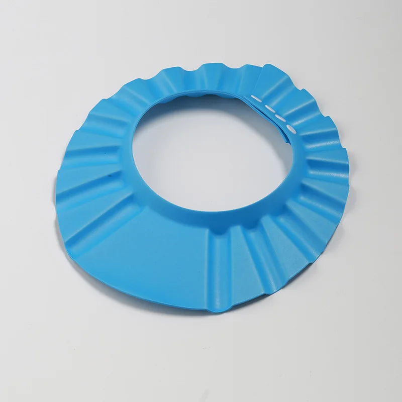 Baby Shower Hair Wash Cap - Adjustable Soft Ear Protection Hat for Kids Bath Time