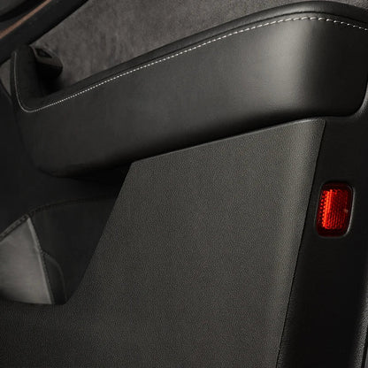 Tesla Model 3/Y Car Door Anti-Kick Pad – Protective Door Panel Mat, Anti-Stepping & Anti-Dirt Accessory