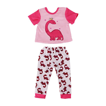 Doll Clothes Multi-Style Daily Set – Pajamas & Home Wear for 43cm Born Baby Dolls & 18-Inch American Dolls, Our Generation Toy Gift