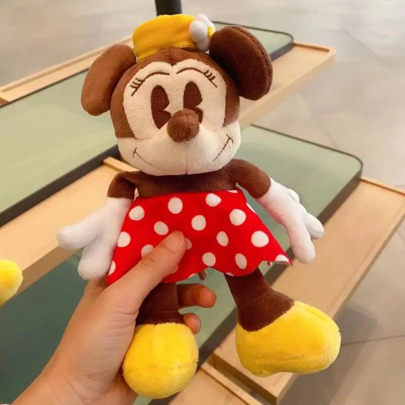 Disney Anime Dolls - Mickey Mouse, Minnie Mouse, Donald Duck Peluche Stuffed Toys, Anime Figures for Children’s Gifts