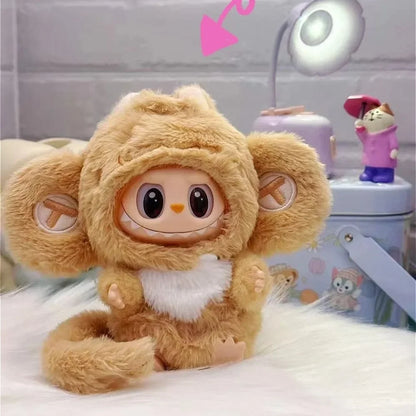 Ropa Labubu Animal-Themed Overalls – Cute Monkey, Bear & Rabbit Bib Pants Costume, Macaron Outfit for Kids