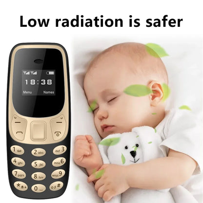 BM10 Mini Mobile Phone – Dual SIM, Bluetooth, Voice Changer, Low Radiation, Voice Recording, Multi-Language Small Cellphone