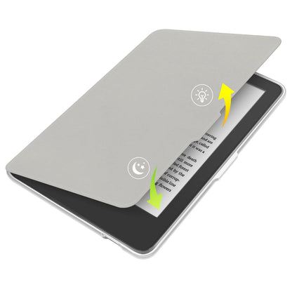 Kobo Clara 2E Case with Screen Protector — 6" Auto Sleep Leather Magnetic Cover & Transparent Acrylic Funda