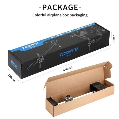 TOOPRE Bicycle Tail Hook Straightener - Frame Lifting Lug Pull Tool, Derailleur Hanger Aligner for MTB Bikes