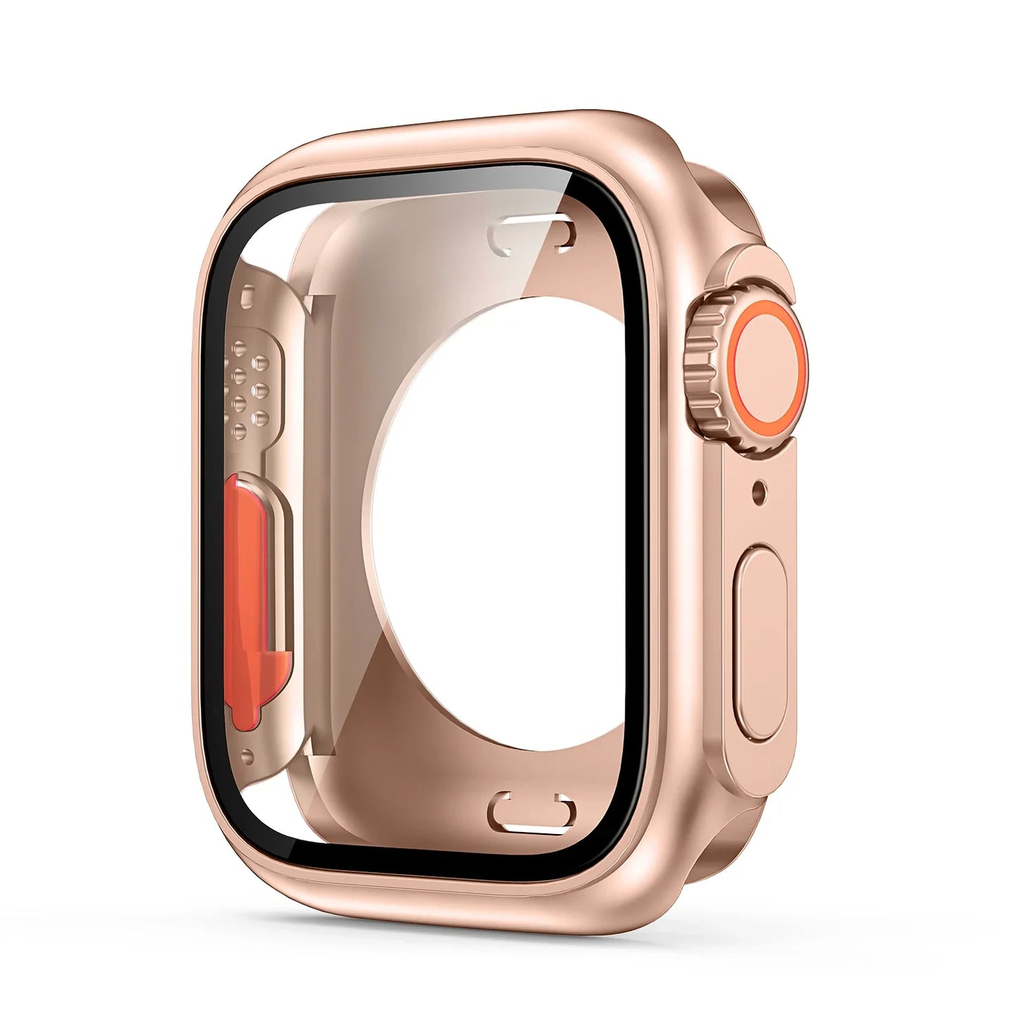 Hard PC Front & Back Screen Protector Case for Apple Watch Series 4-9 & SE/Ultra – 40mm-45mm iWatch Cover