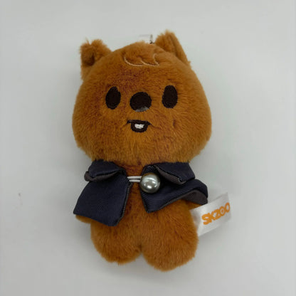 Kpop SKZOO Plush Keychain – Cute Dog Pendant Toy for Kids, Backpack Hanging, Birthday Gift