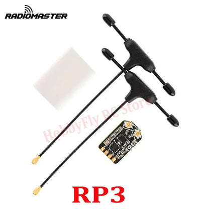 RadioMaster RP1/RP2/RP3 2.4GHz ELRS Nano Receiver — Compatible with TX16S, TX12, ZORRO RC Transmitters